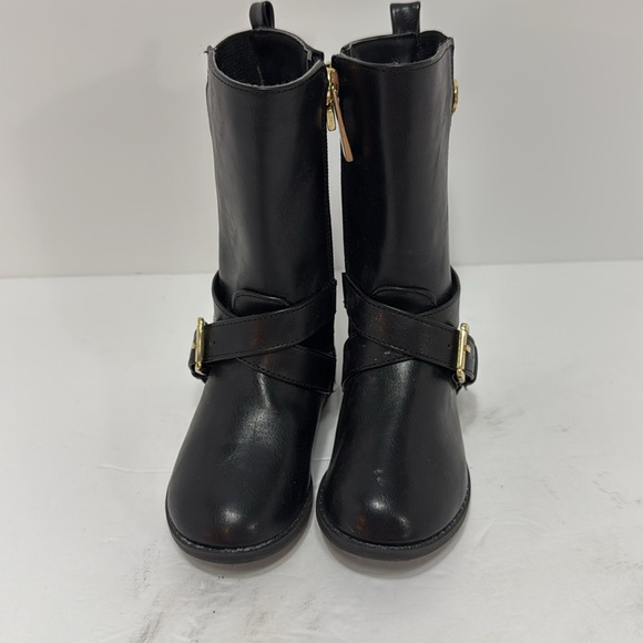 Michael Kors Little Girl Black Boots size 7 - Picture 2 of 7